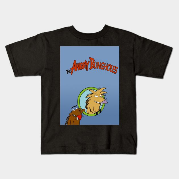 The Angry Bungholes Kids T-Shirt by Unsanctioned Goods